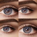 Future Gray Prescription Colored Contact Lenses