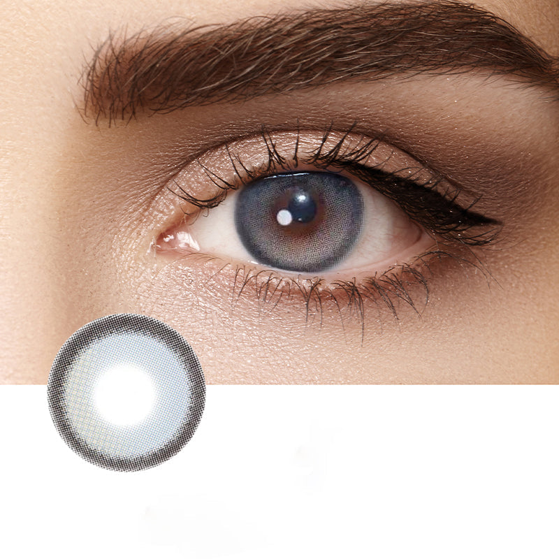 Future Gray Prescription Colored Contact Lenses