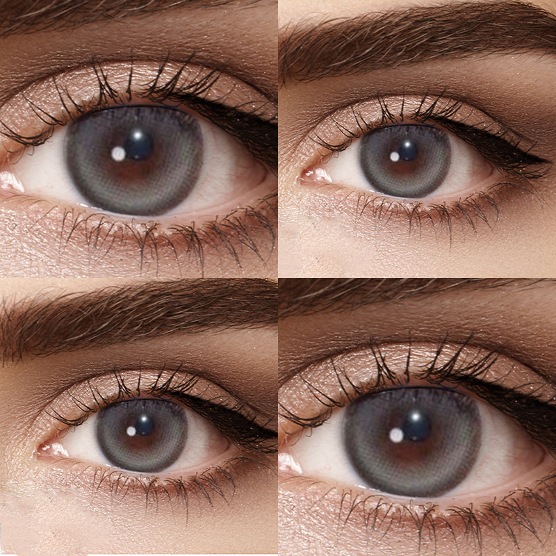 Romantic Gray Prescription Colored Contact Lenses