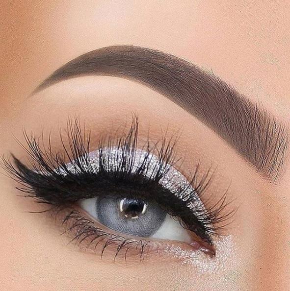 Rainbow Bassia Gray Prescription Colored Contact Lenses