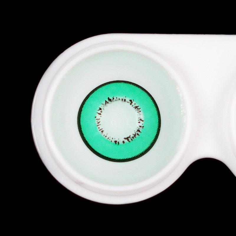 Cosplay Special hot sell style Green Manson Colored Contact Lenses