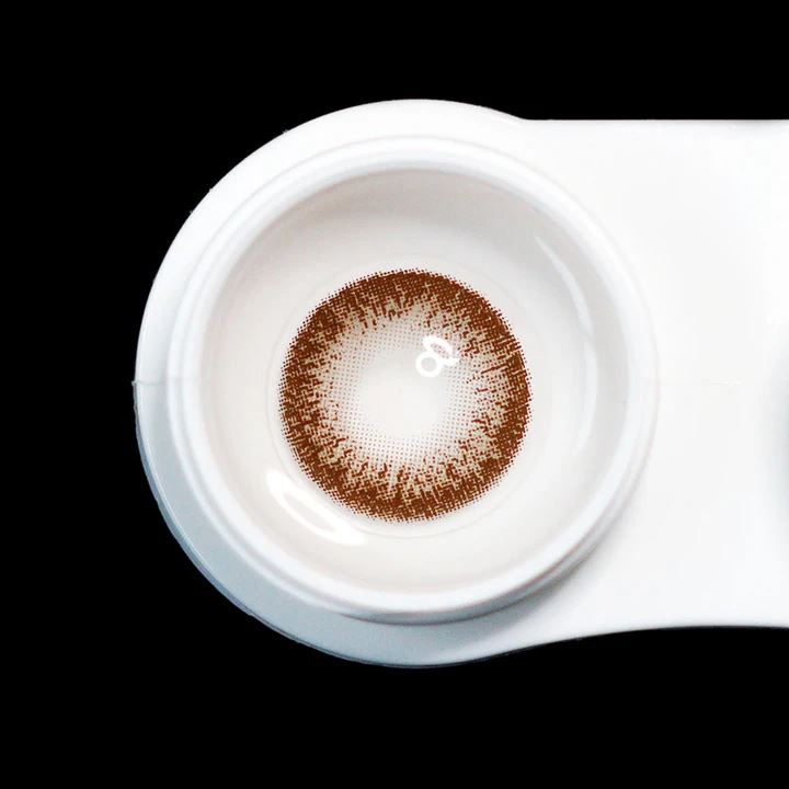 STAR ORBIT Dark Sepia Brown Colored Contact Lenses