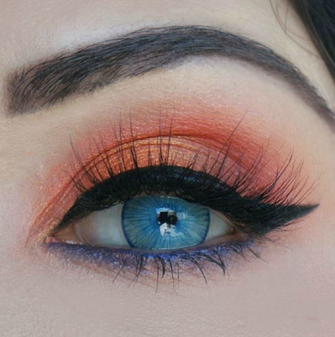 New York Blue Prescription  Colored Contact Lenses
