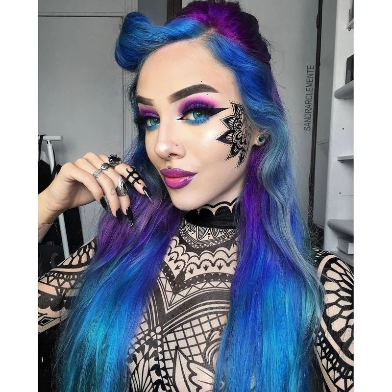 Vega Polar Blue Colored Contact Lenses