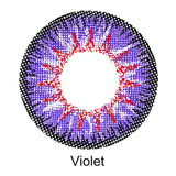 Vega Violet Purple Colored Contact Lenses