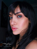 Wildcat Blue Prescription Colored Contact Lenses